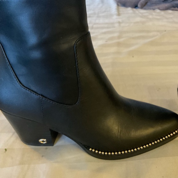Coach black boots - Picture 3 of 11